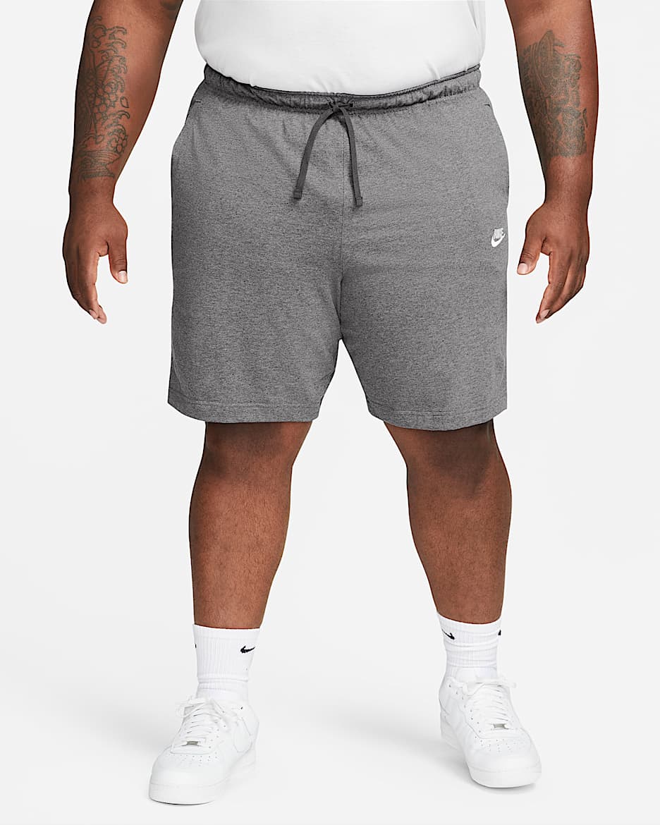 Nike mens club fleece shorts best sale